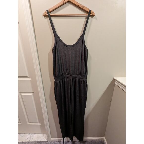 Spiritual Gangster Jumpsuit in Heather Vintage Black - Picture 2 of 5